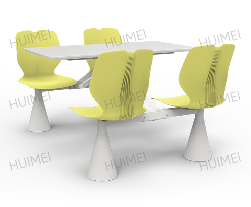 Canteen One-Piece Dining Table and Chairs